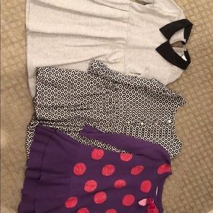 Three adorable size 5 dresses